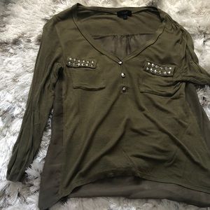 Quater sleeve blouse